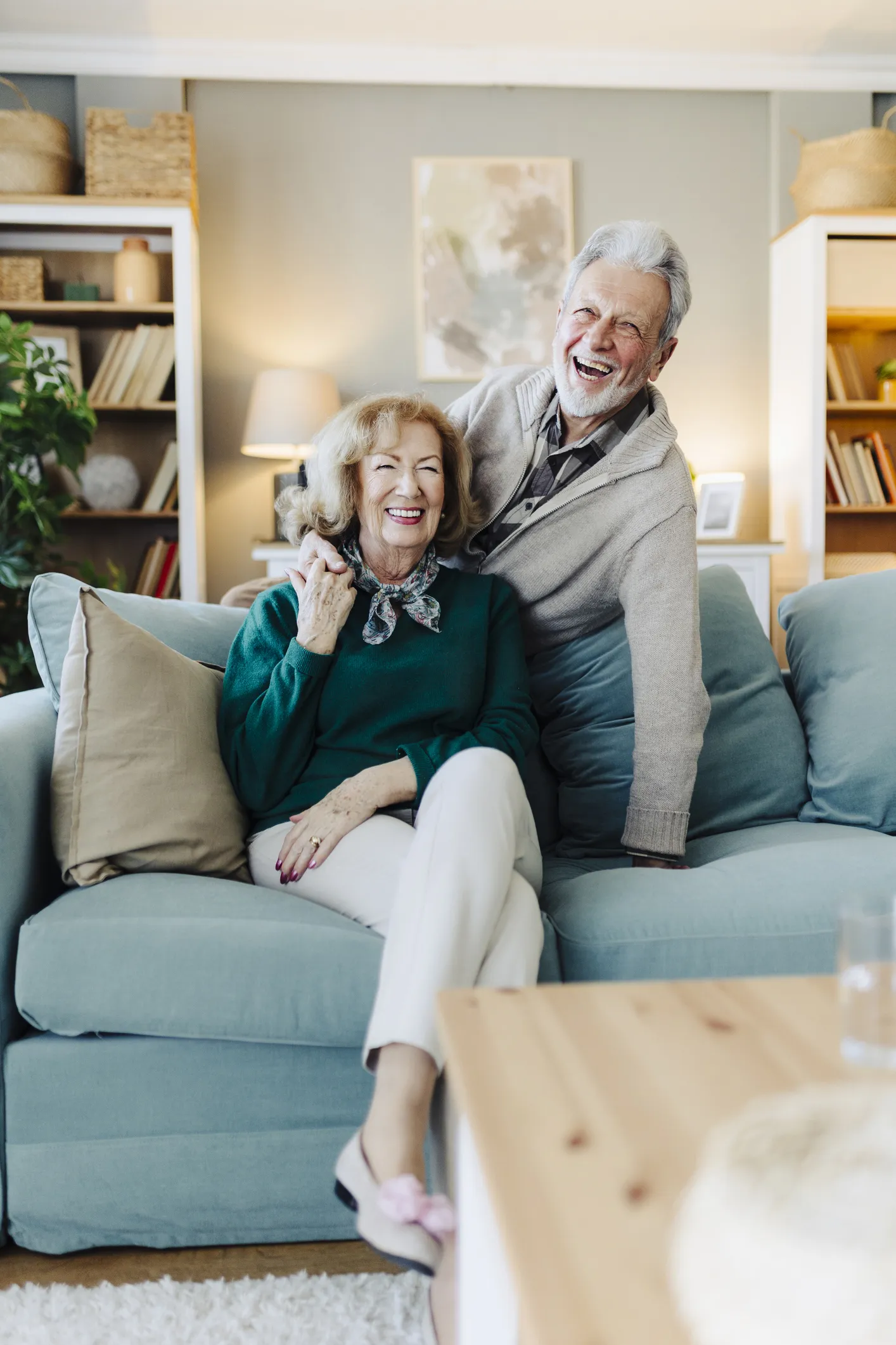 Assisted Living Personalized Services The Ivy Of McKinney TX Happy senior couple at the Ivy of Mckinney Senior Living Community McKinney TX